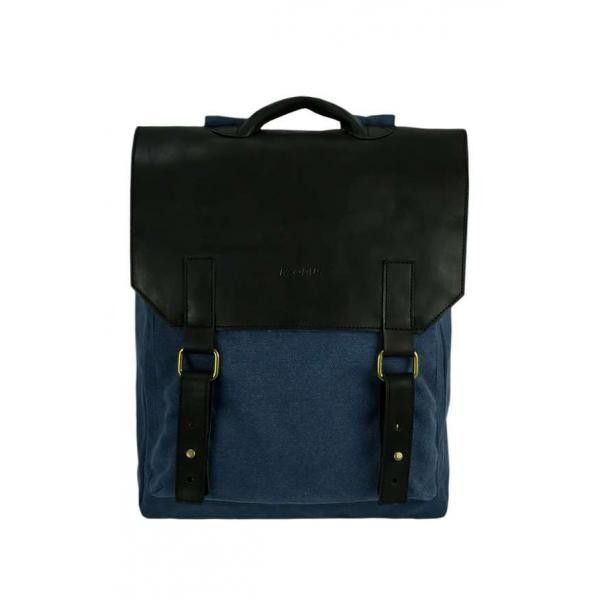 

Рюкзак Унисекс Exodus Leather Canvas Синий R0503Ex031