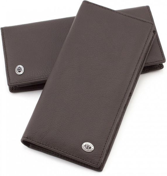 

Мужской кожаный кошелек ST Leather 98352 Коричневый