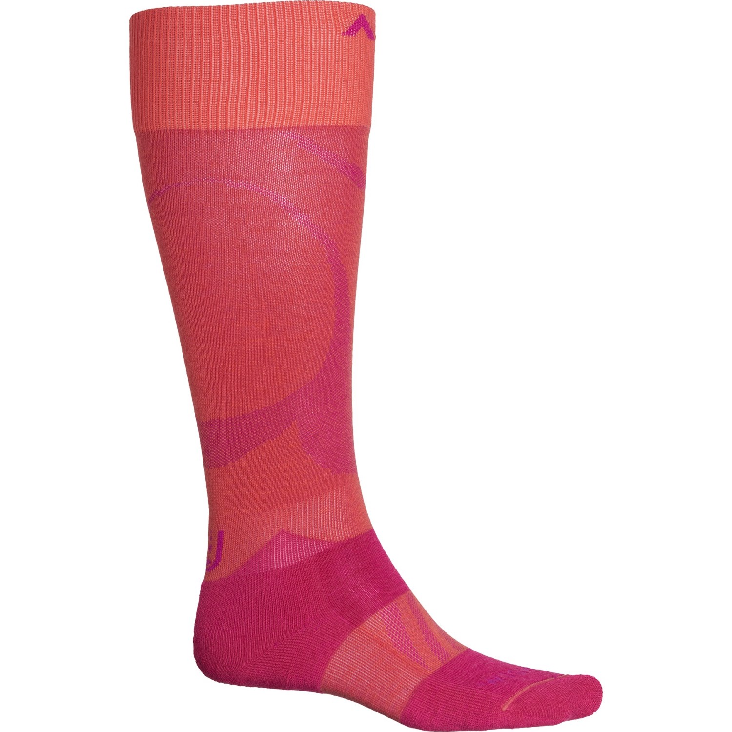 

Носки Wigwam Moarri Ski - Merino Wool, Over the Calf (For Men and Women) Coral, S (44)