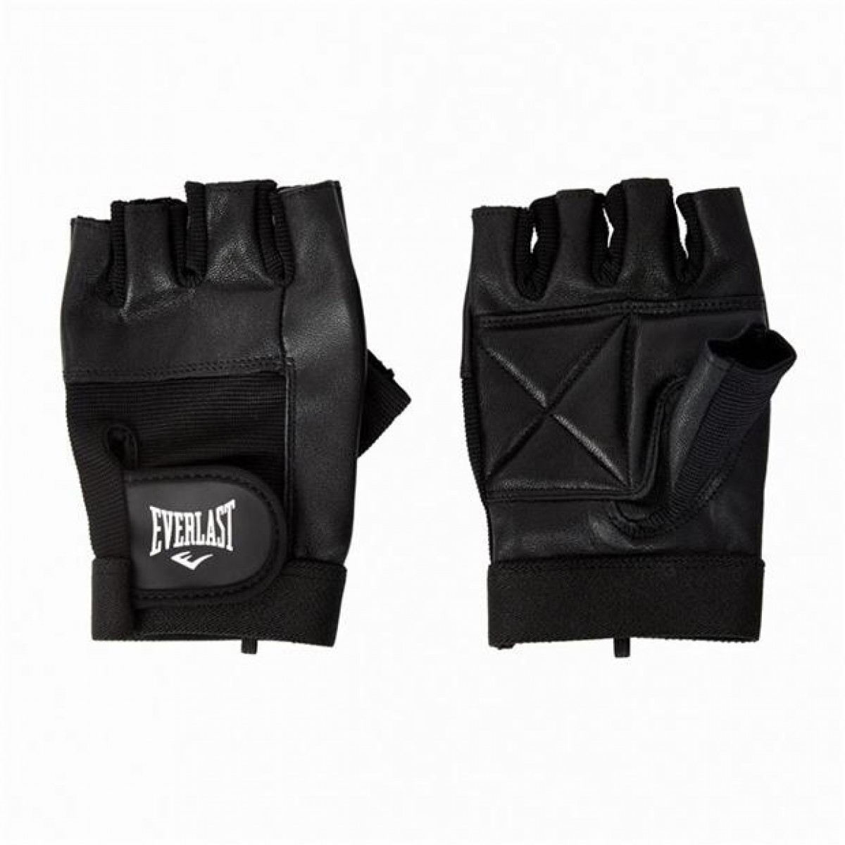 

Перчатки для тренировок Everlast Leather Fitness Black, M (46)