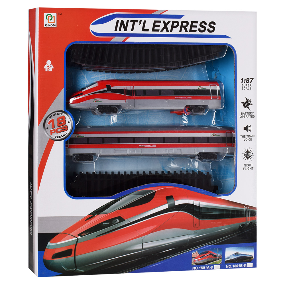

Детская железная дорога Bambi 1801AB-8 (red)