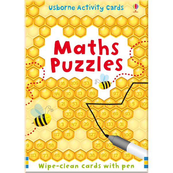 

Usborne Maths puzzles. Usborne Publishing. ISBN:9781409524243