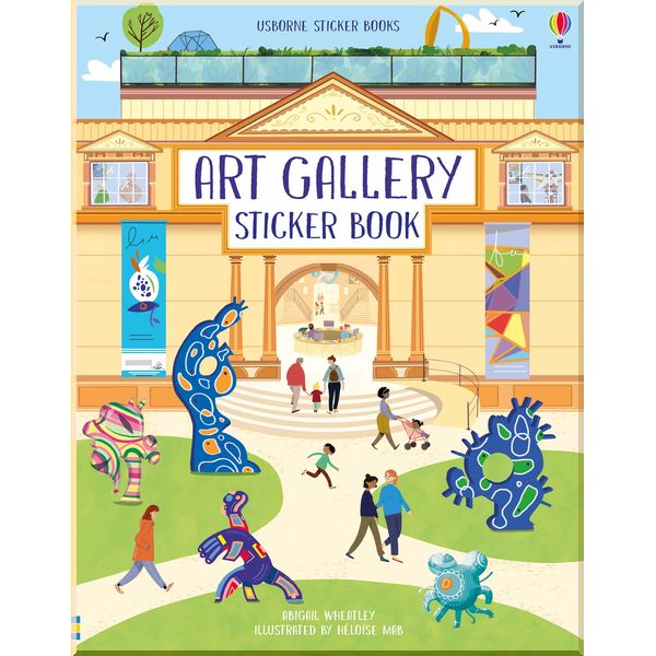 

Usborne Art Gallery Sticker Book. Abigail Wheatley. ISBN:9781474968973