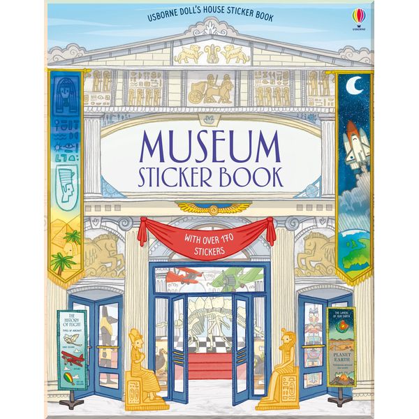 

Usborne Museum sticker book. Brendan Kearney. ISBN:9781474941709