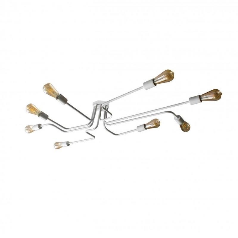 

Светильник Паук потолочный на восемь ламп NL 13060/8W MSK Electric белый