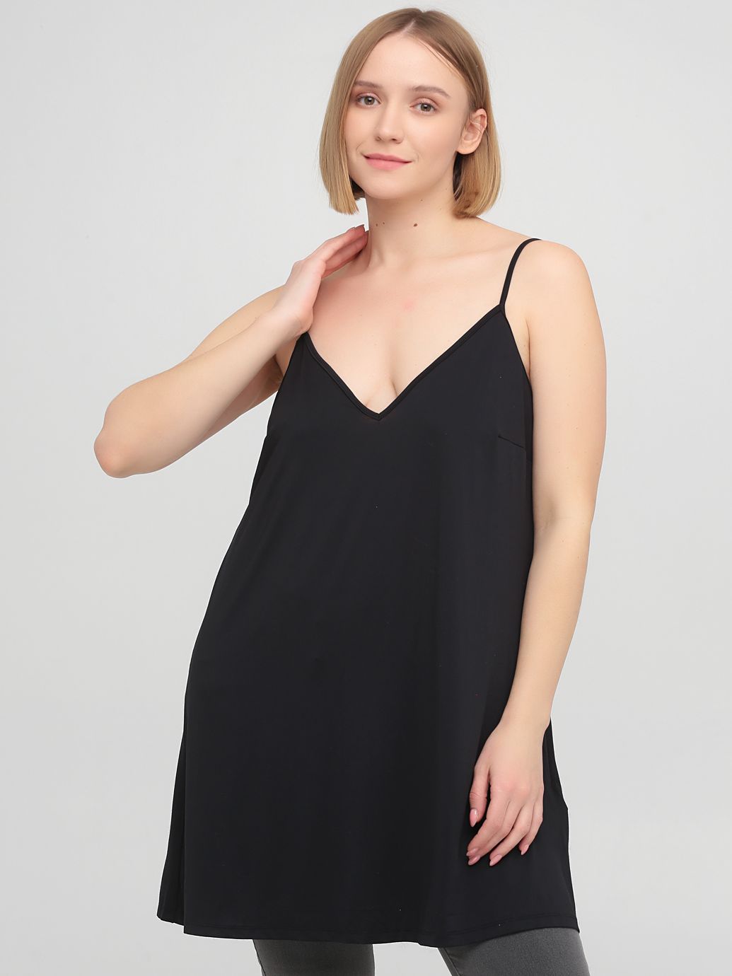 

Туника H&M 0946282_черн  Черная, Туника H&M 0946282_черн L Черная