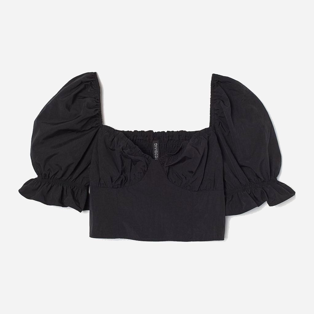 

Топ H&M 0933675_чер.рук.фонар  Черный, Топ H&M 0933675_чер.рук.фонар 36 Черный