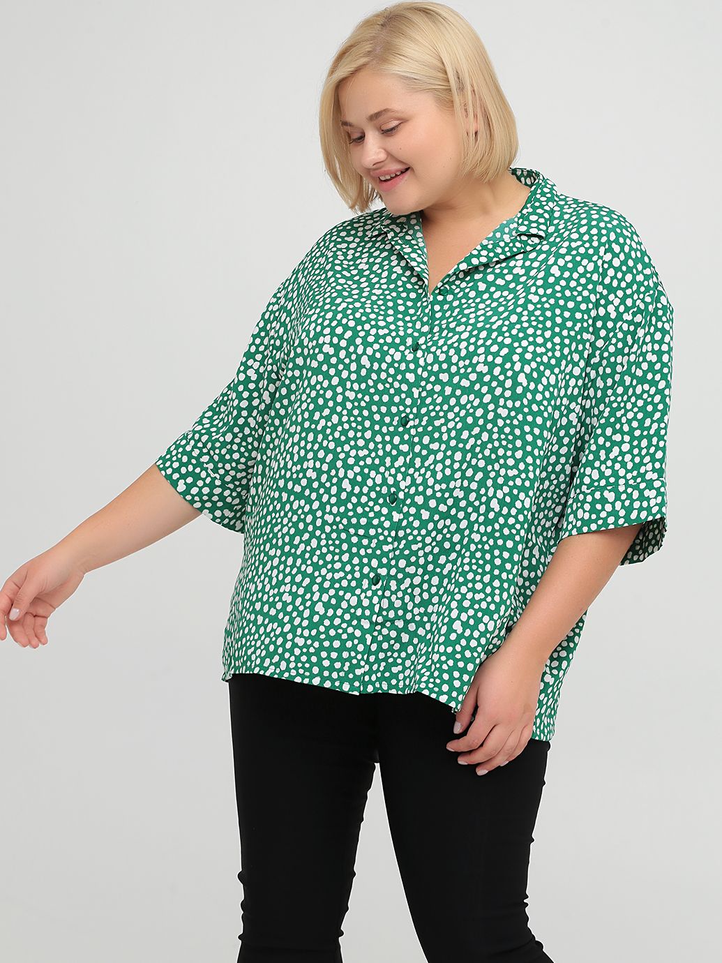 

Блузка Monki 0565209_зеленая.горошек  Зеленая, Блузка Monki 0565209_зеленая.горошек L Зеленая