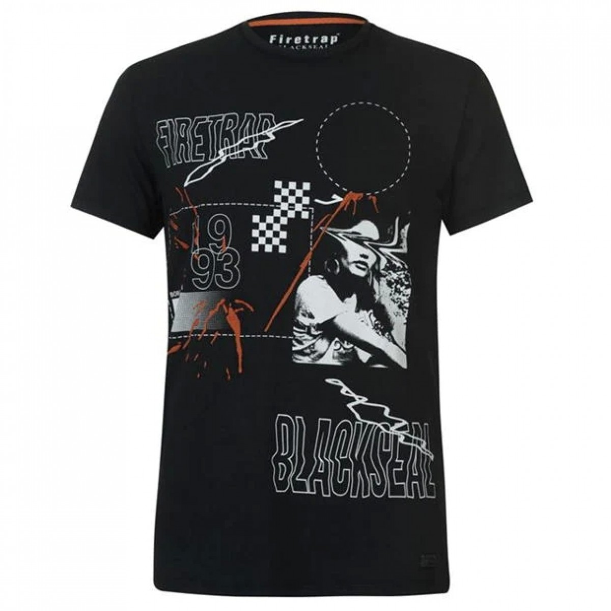 

Футболка Firetrap Blackseal Print Embellished Washed Black,  (46, Футболка Firetrap Blackseal Print Embellished Washed Black, M (46)