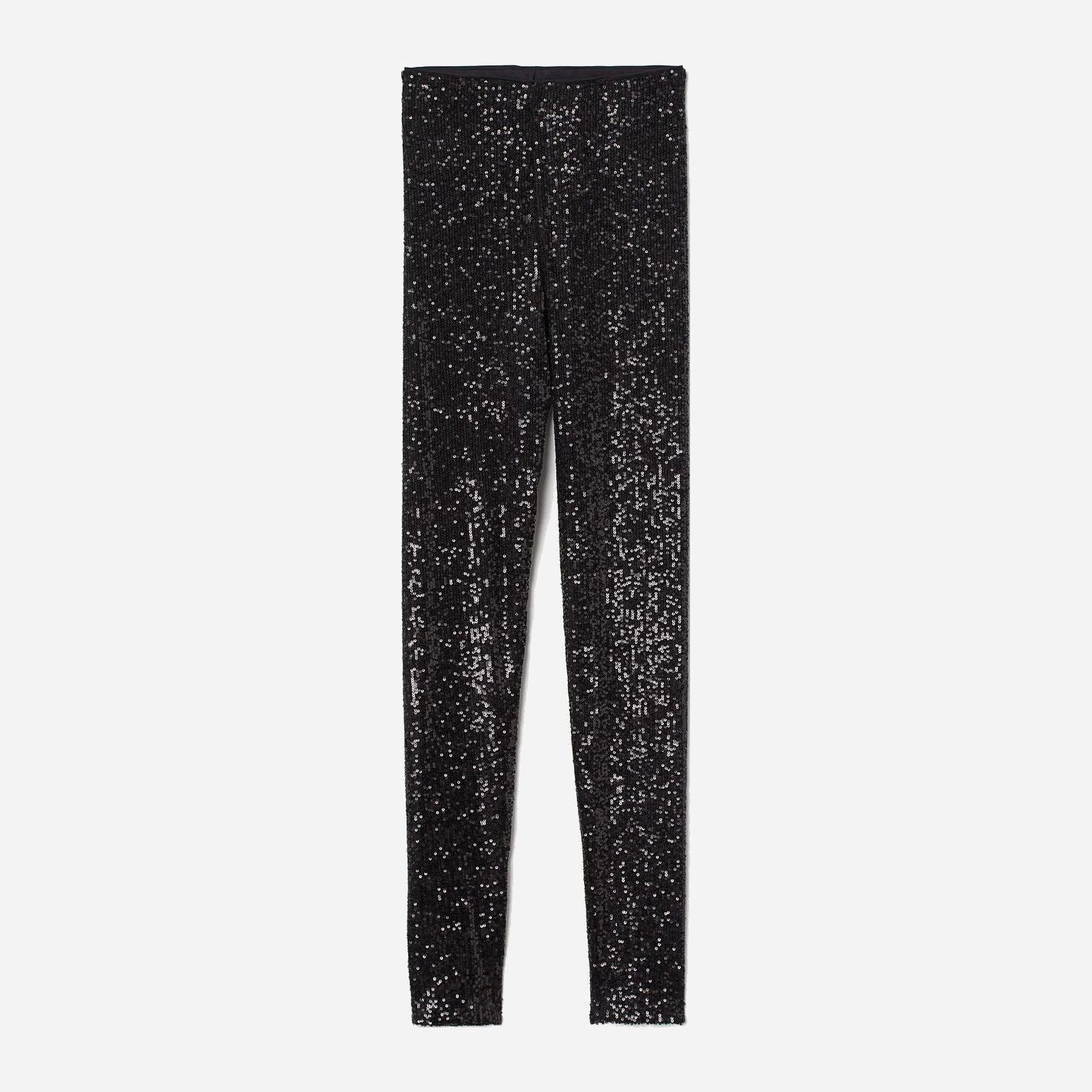 

Леггинсы H& 0946803_паетки_ч  Черные, Леггинсы H&M 0946803_паетки_ч M Черные