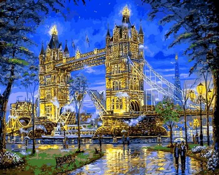 

Тауэрский мост. Набор для рисования. Mariposa 40x50