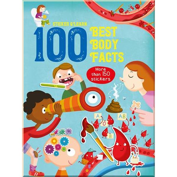 

Yoyo Books Sticker and Learn: 100 Best Body Facts. Yoyo Books. ISBN:9789463783064