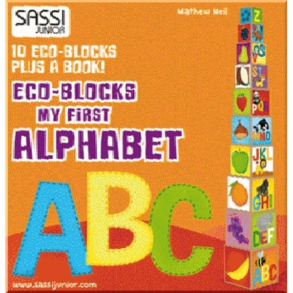 

Sassi My First Alphabet Eco-Blocks. Matthew Neil. ISBN:9788868600426