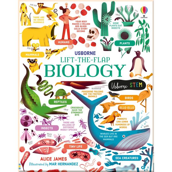 

Usborne Lift-the-Flap Biology. Alice James. ISBN:9781474969154
