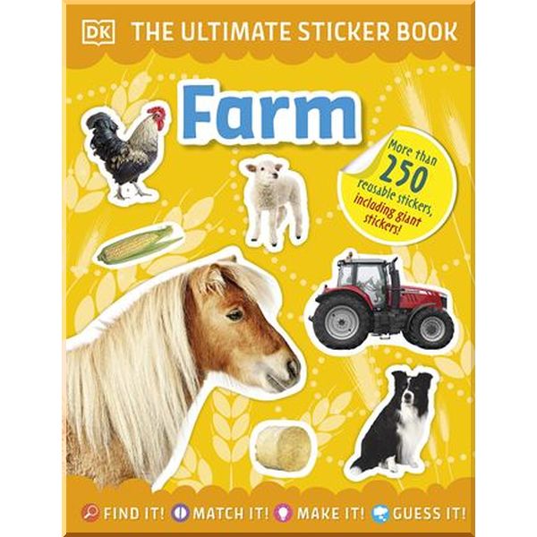 

DK The Ultimate Sticker Book: Farm. DK. ISBN:9780241467046