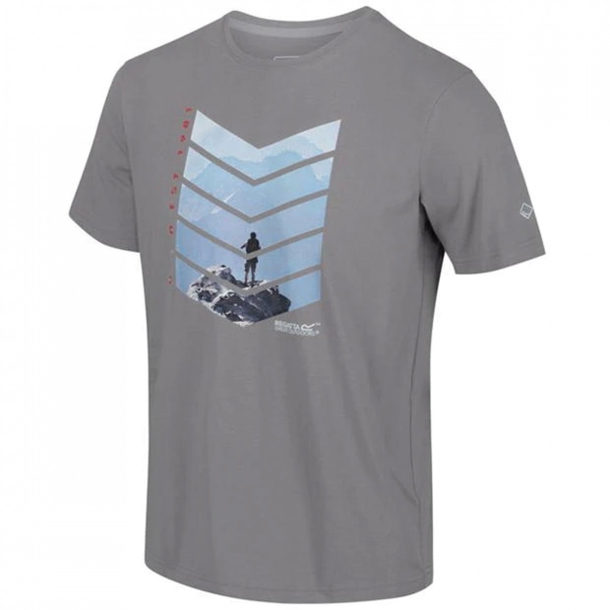 

Футболка Regatta Breezed Coolweave Cotton T-Shirt Rock Grey, XXXL (54)