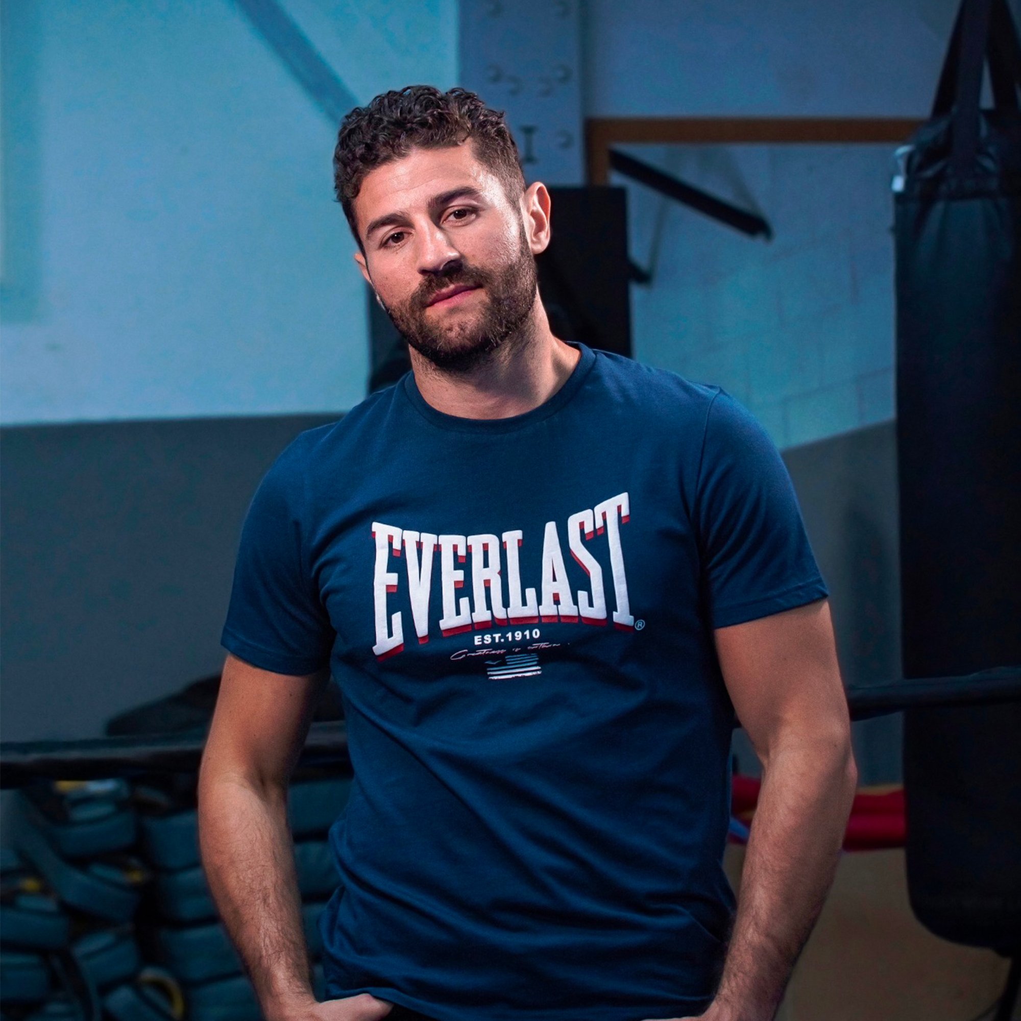 

Футболка EVERLAST bokserska FLAG, XL (50)