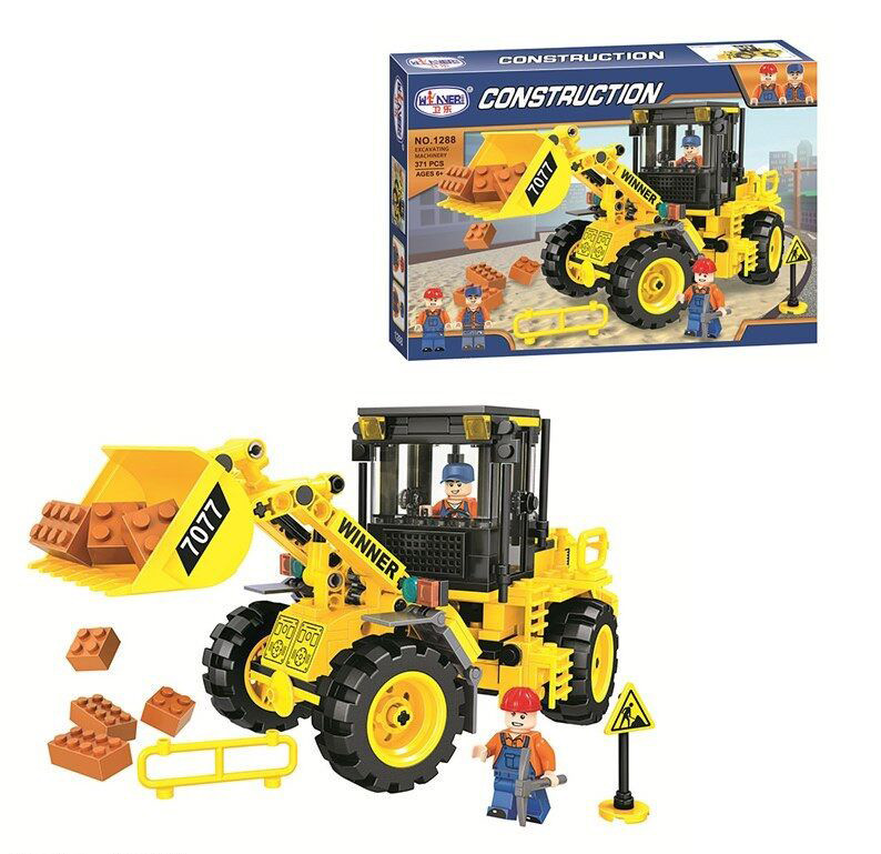 

Конструктор WINNER 1288 TECHNIC - Бульдозер (371 дет.)