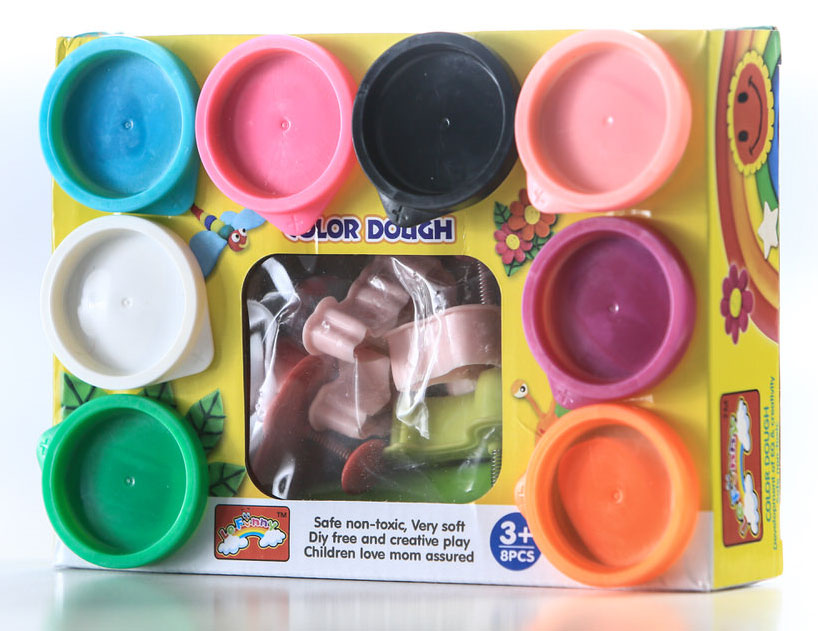 

Набор разноцветного пластилина Mini Mio Lucky Shape 8 шт (ПЛС601/3308Ф)