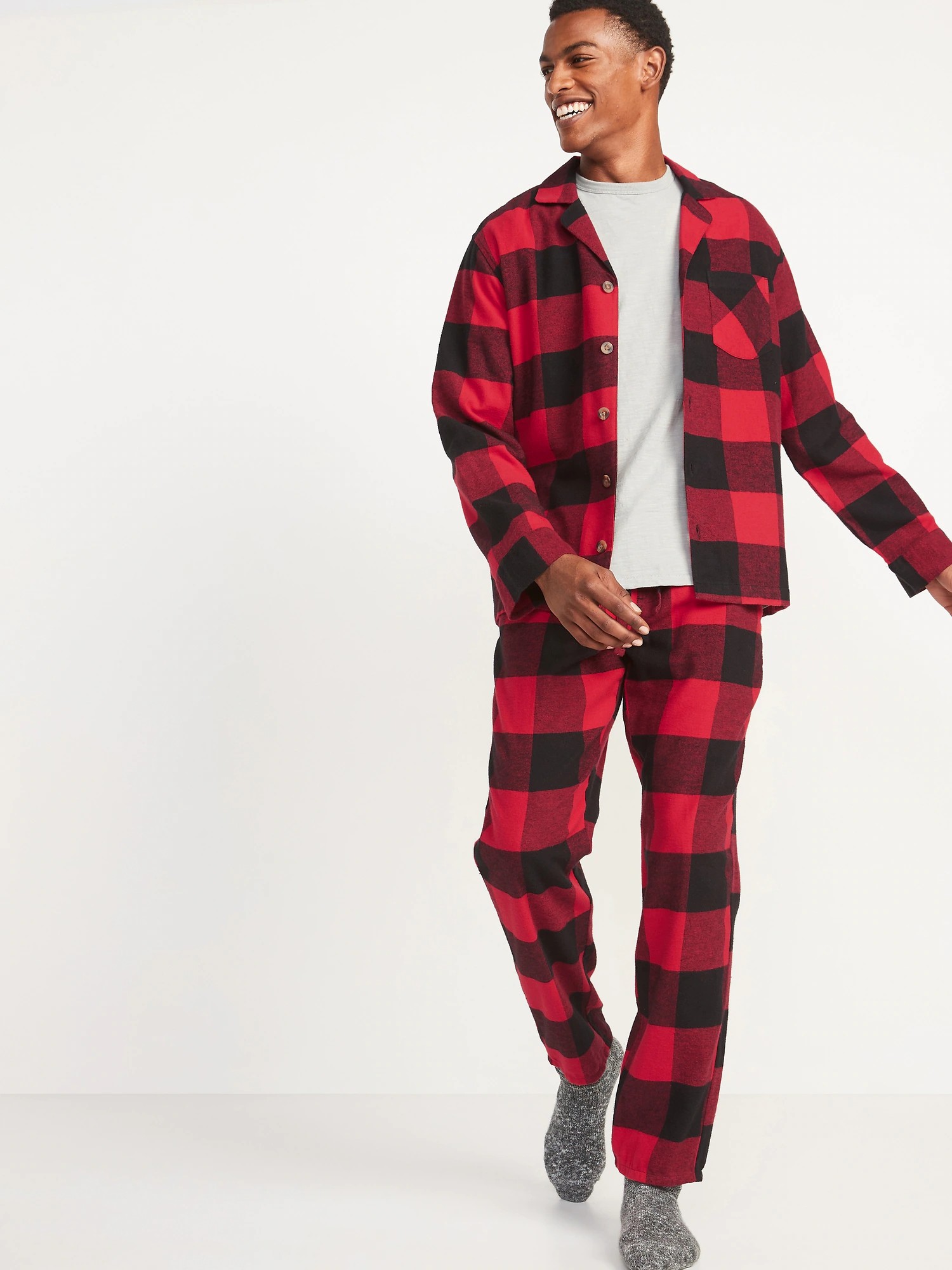

Пижама Old Navy 505433354  Красный/Черный, Пижама Old Navy 505433354 3XL Красный/Черный