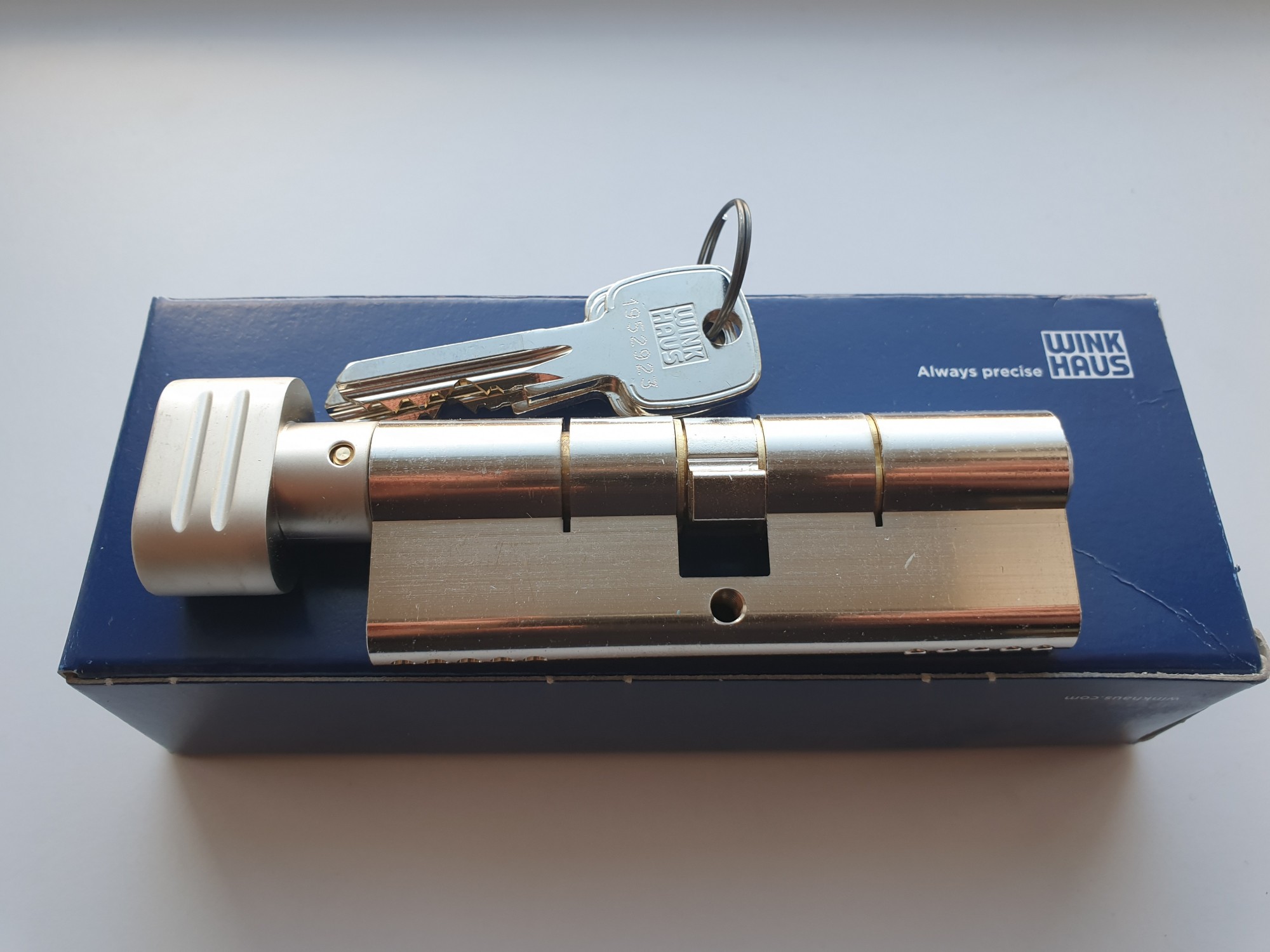 

​Цилиндр дверей WinkHaus X-pert 01 40/50В ключ-вороток