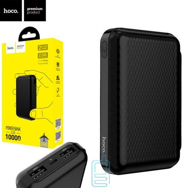 

Павербанк УМБ PowerBank Hoco J35 10000mAh |2USB, 2A| Черный