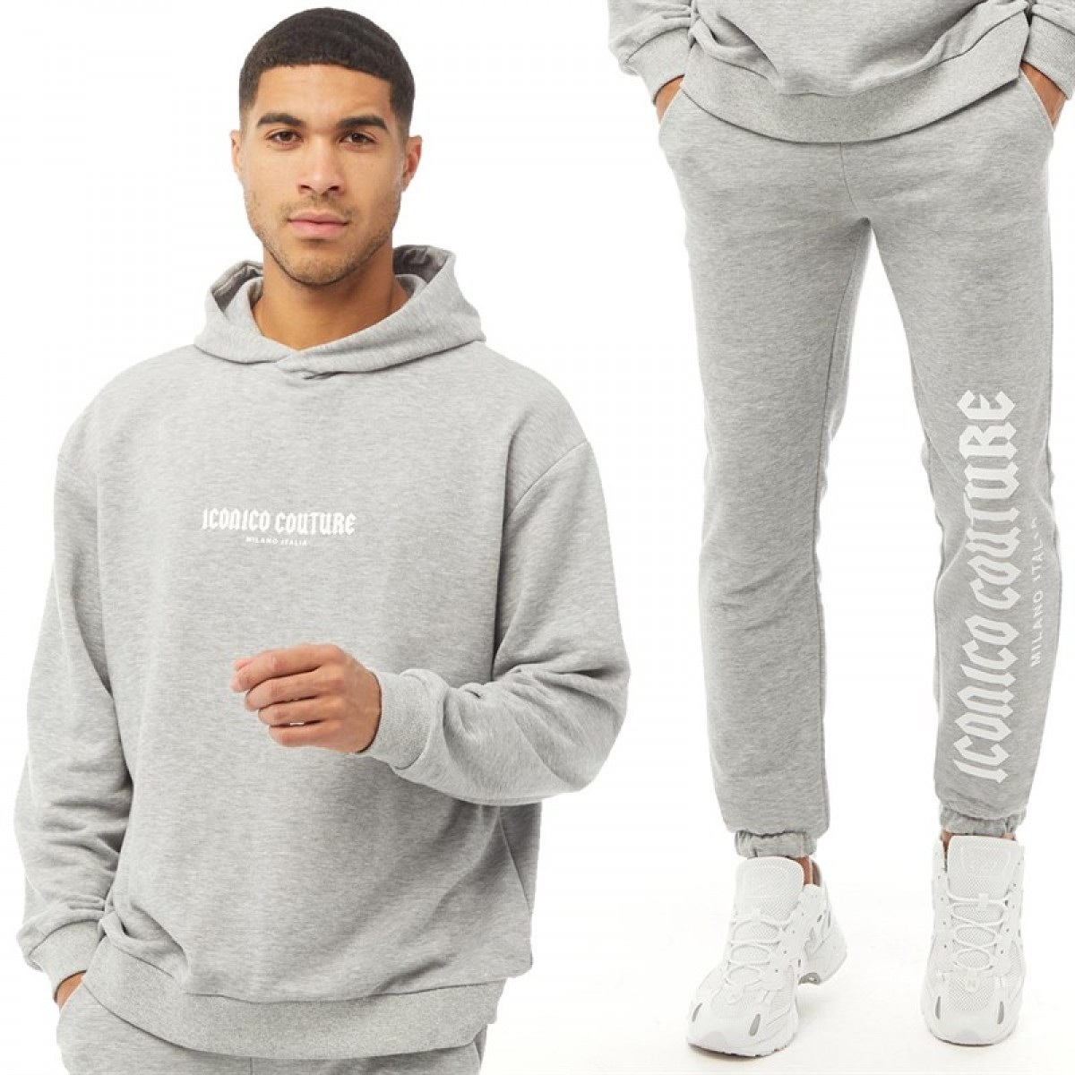 

Толстовка Iconico Couture Exclusive Tracksuit Light Grey Melange Light Grey Marl,  (42, Толстовка Iconico Couture Exclusive Tracksuit Light Grey Melange Light Grey Marl, XS (42)