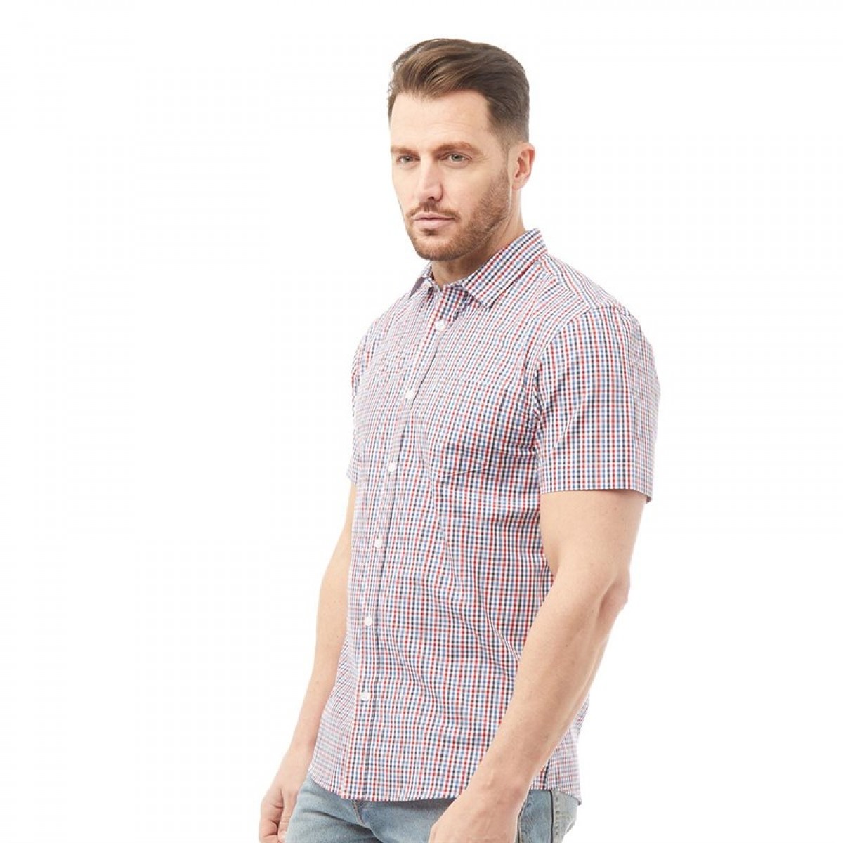 

Рубашка Onfire Cotton Yarn Dyed Check Short Sleeve Shirt Multi Multi Check,  (48, Рубашка Onfire Cotton Yarn Dyed Check Short Sleeve Shirt Multi Multi Check, L (48)