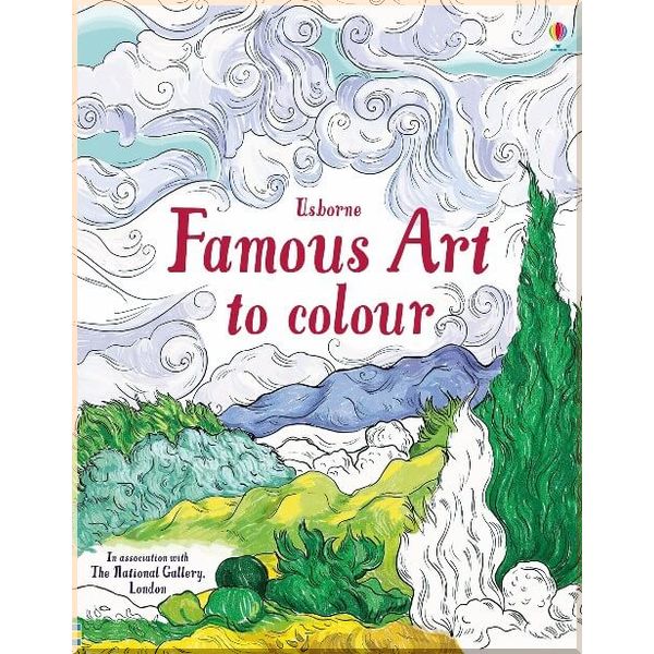 

Usborne Famous Art to Colour. Susan Meredith. ISBN:9781474922616