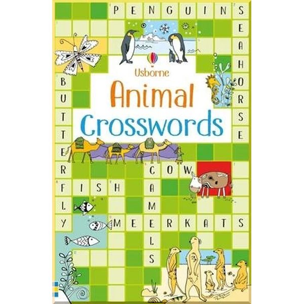 

Usborne Animal Crosswords. Phillip Clarke Pope Twins. ISBN:9781474952668