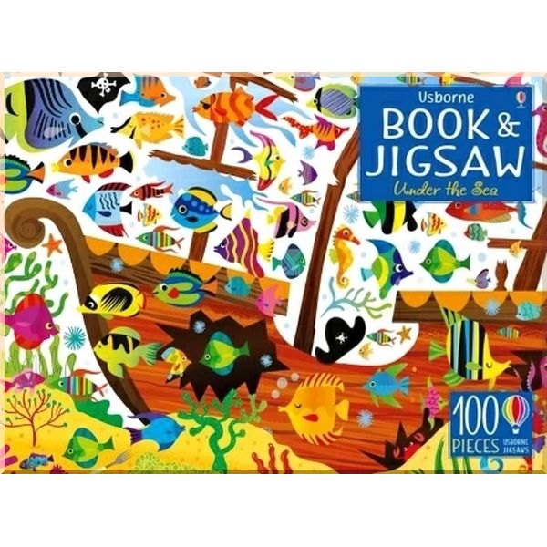 

Usborne Under the Sea Book and Jigsaw. Gareth Lucas Kirsteen Robson. ISBN:9781474927925