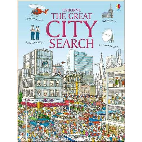 

Usborne The Great City Search. David Hancock Rosie Heywood. ISBN:9781409519058