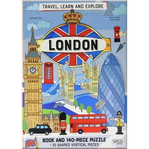 

Travel, Learn and Explore: London Book and Puzzle. Matteo Gaule Nadia Fabris Valentina Facci. ISBN:9788868602703