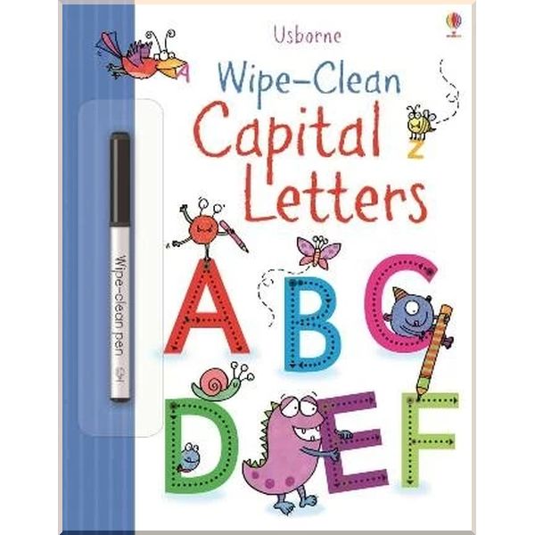 

Usborne Wipe-Clean Capital Letters. Jessica Greenwell Kimberley Scott. ISBN:9781409582632