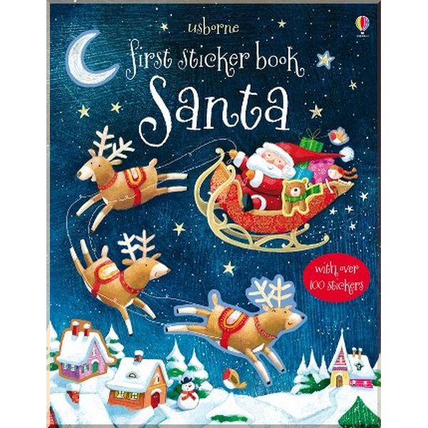

Usborne First Sticker Book: Santa. Ag Jatkowska Sam Taplin. ISBN:9781409534921