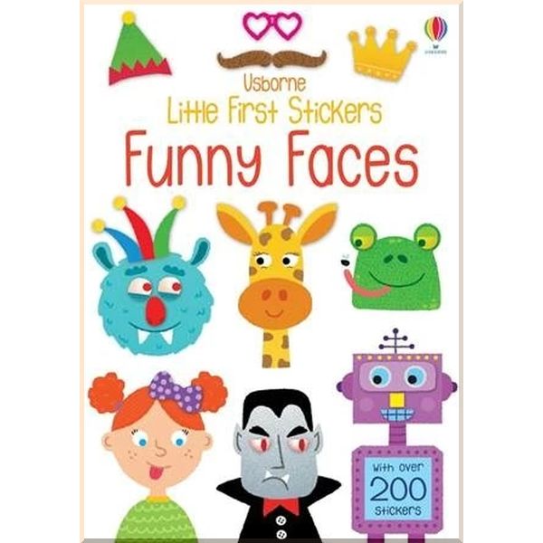

Usborne Little First Stickers: Funny Faces. Krysia Ellis Sam Smith. ISBN:9781474968232