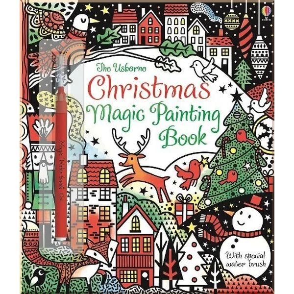 

Usborne Christmas Magic Painting Book. Erica Harrison Fiona Watt. ISBN:9781409595403