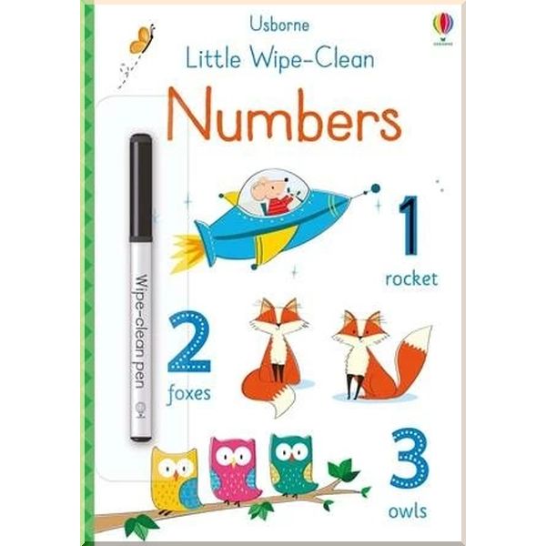 

Usborne Little Wipe-Clean Numbers. Felicity Brooks Malu Lenzi. ISBN:9781474951029