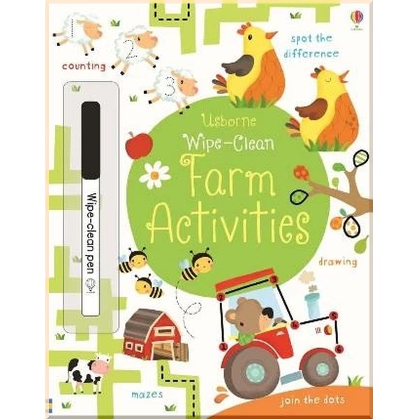 

Usborne Wipe-Clean Farm Activities. Kirsteen Robson Maria Neradova. ISBN:9781409582779