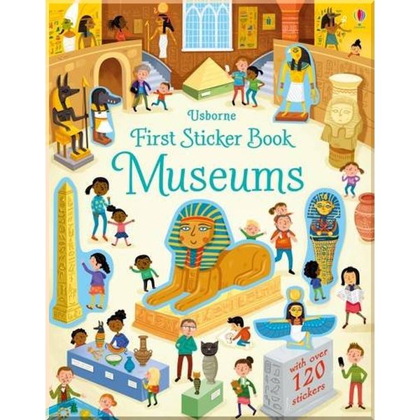 

Usborne First Sticker Book: Museums. Holly Bathie Wesley Robins. ISBN:9781474919098
