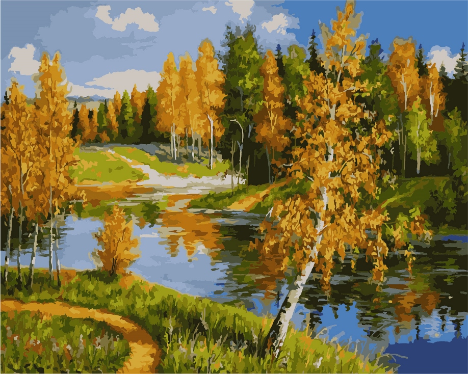 

Картина по номерам ArtStory Осень в лесу, 40 х 50 см (AS0990)