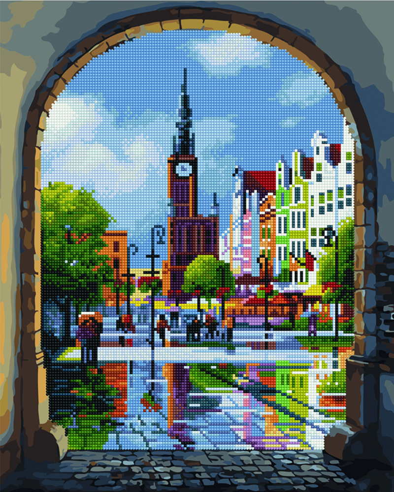 

Картина по номерам Rainbow Art Вид через арку, 40 х 50 см (BGZS1028)