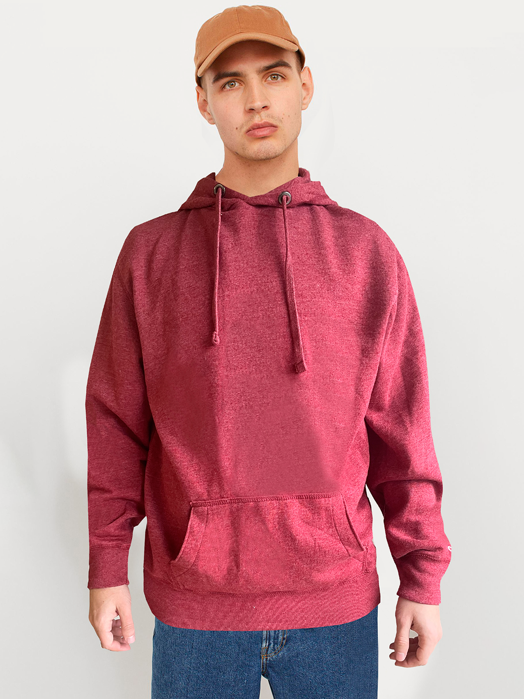 

Худи League 21793b41 М Бордовое