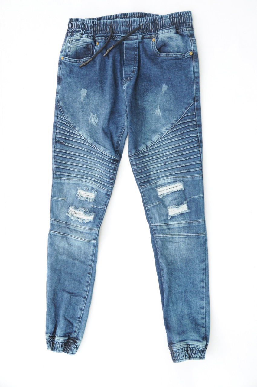 

Джинсы мужские Murato Джоггеры Jogger W34 L34 Синие Арт 12832