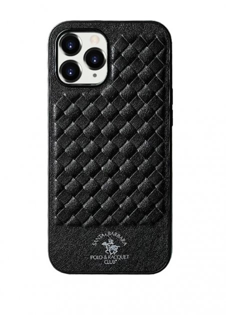 

Чехол для iPhone 12 Pro Ravel Santa Barbara Polo Черный
