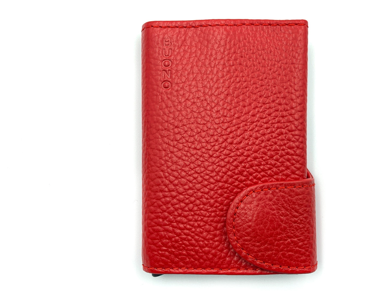 

Кошелек Cardholder из кожи Buono Leather (02-7750 red)