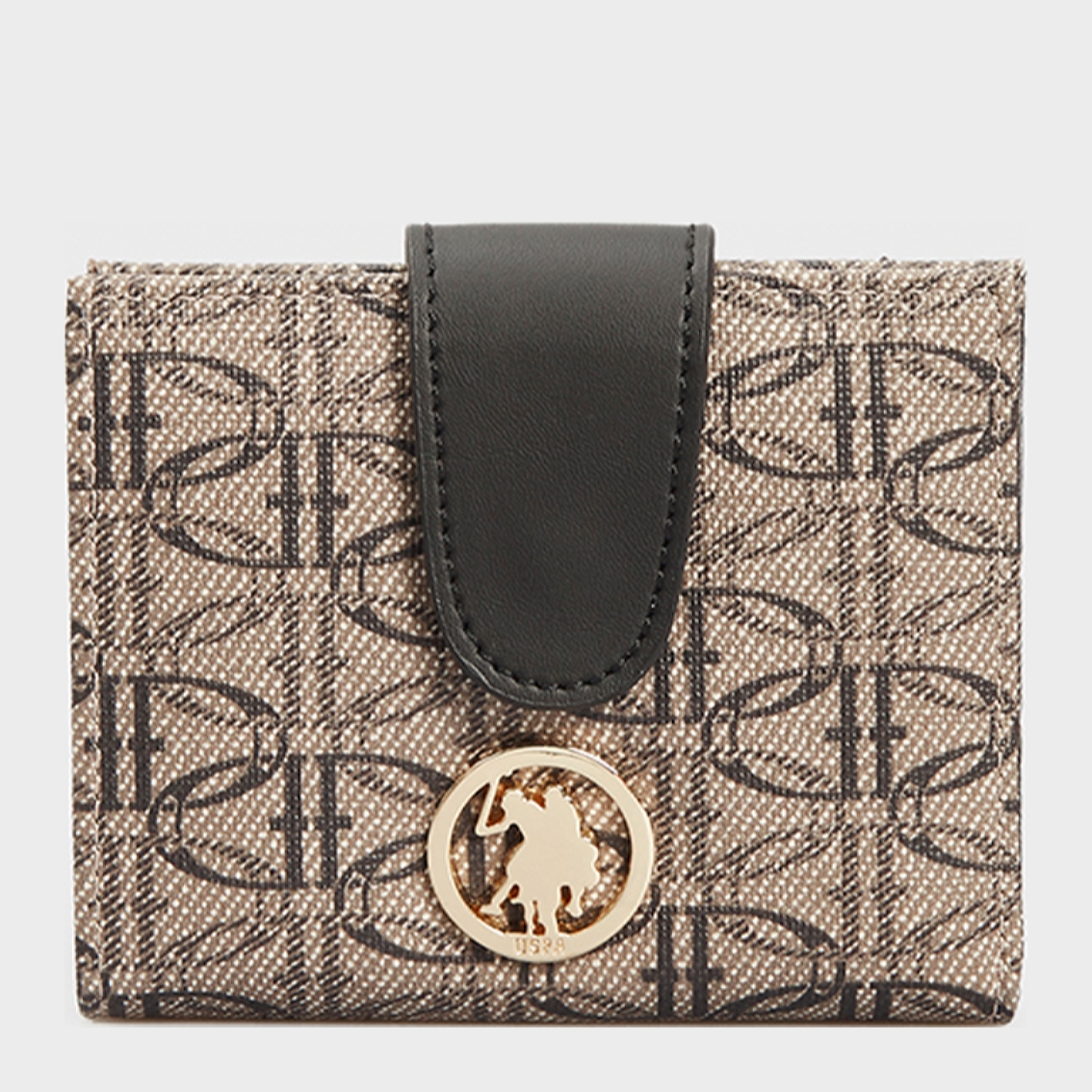 

Женский кошелек U.S. Polo Assn USC21892 Taupe-Black