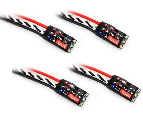 

Регулятор хода TomCat Skyclaw Tiny 25A ESC for 130-280mm racing drones (к-т 4 шт.)