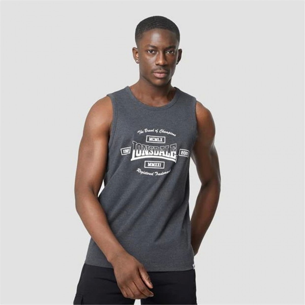 

Майка Lonsdale Heavyweight Jersey Tank Vest Charcoal Marl,  (50, Майка Lonsdale Heavyweight Jersey Tank Vest Charcoal Marl, XL (50)