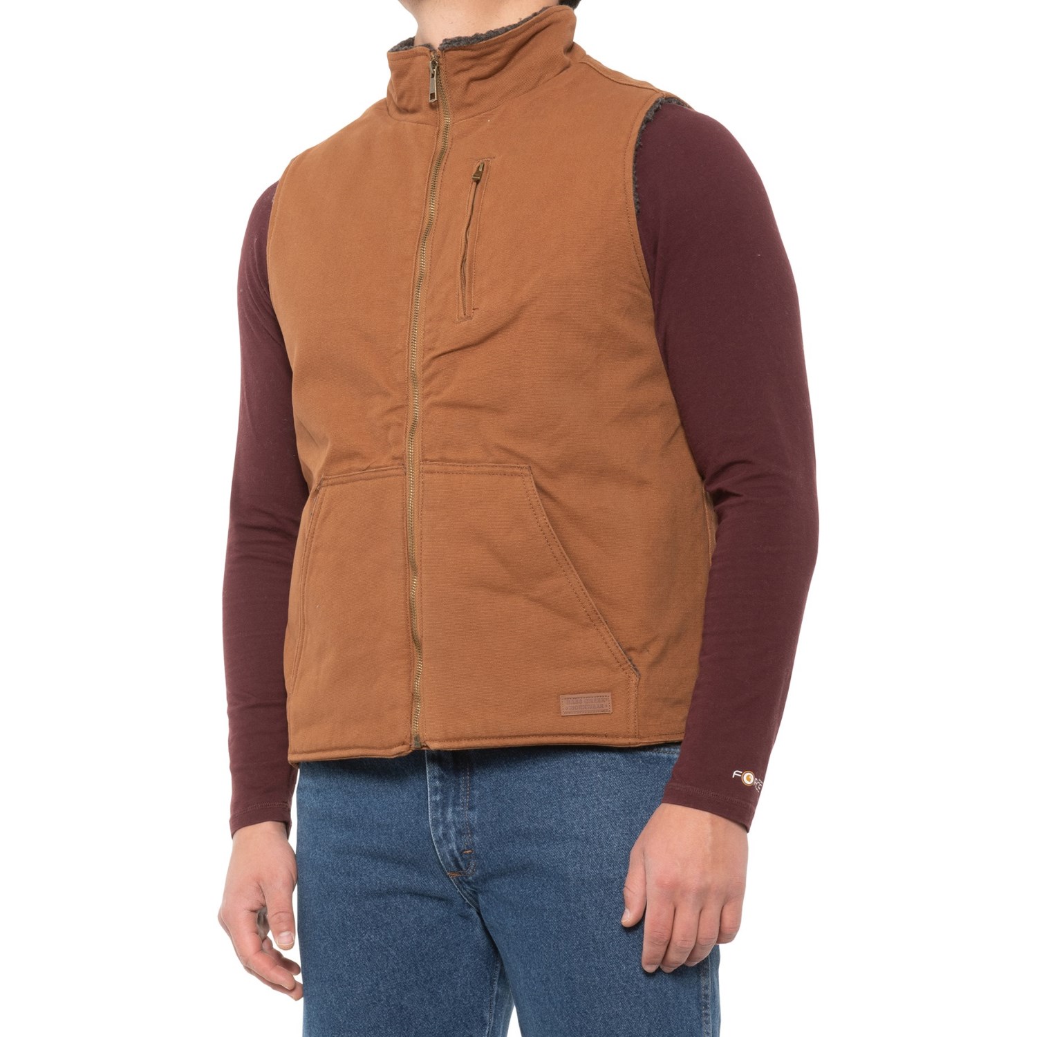

Жилет Bass Creek Workwear Washed Canvas Vest - Sherpa Lined Wheat,  (50, Жилет Bass Creek Workwear Washed Canvas Vest - Sherpa Lined Wheat, XL (50)